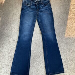 JCPenney Dark Blue Flare Jeans
